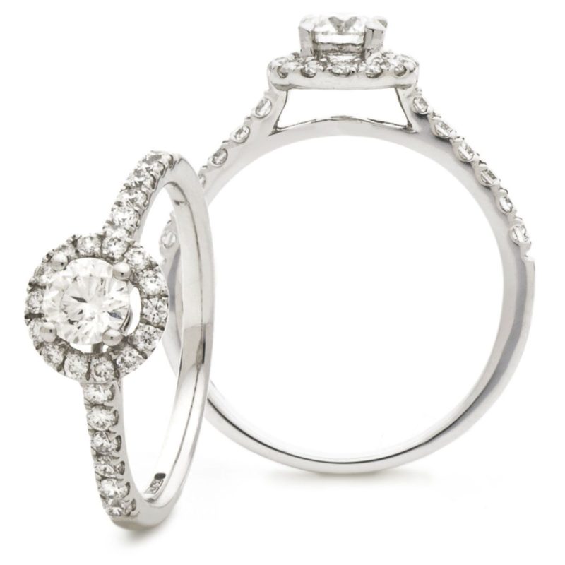 Solitaire Diamants Amour