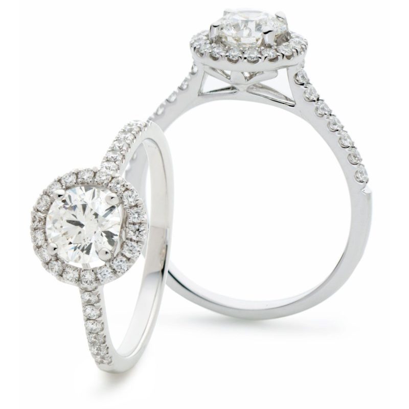 Solitaire Or 18 Carats et Diamants Eliana