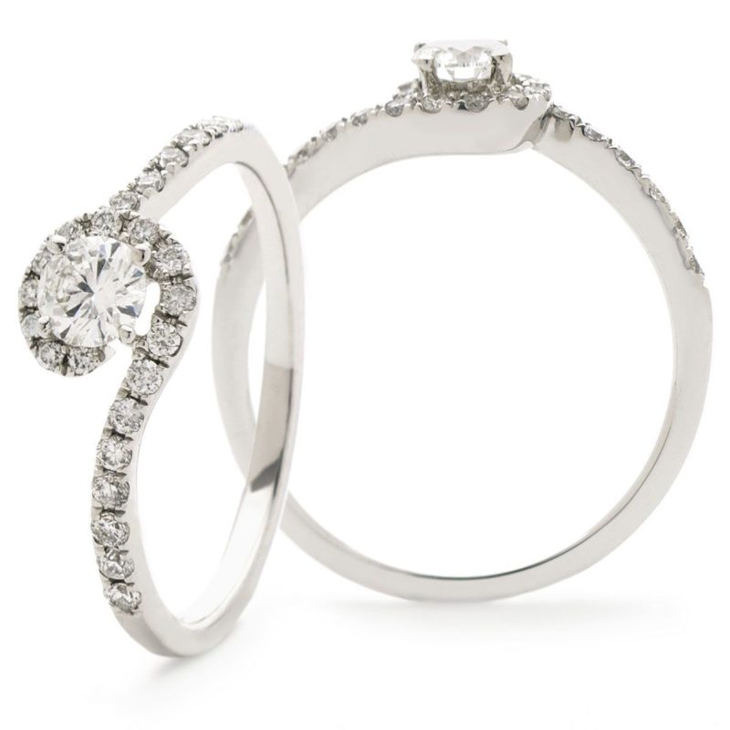 Solitaire Diamants et Or 18K Abeline