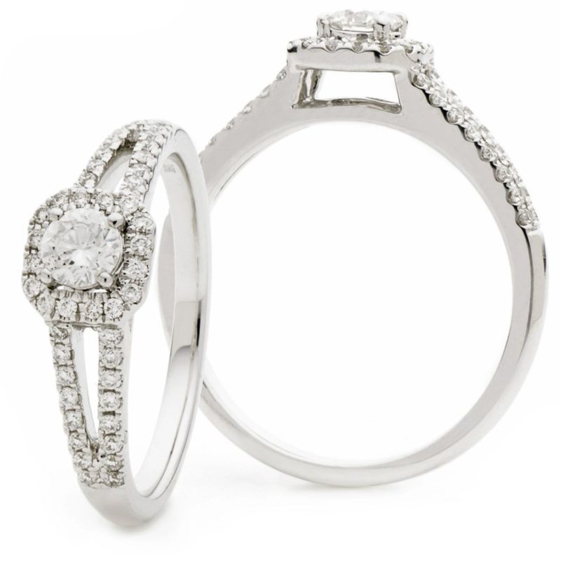 Solitaire Diamants et Or 18 Carats Abiramy