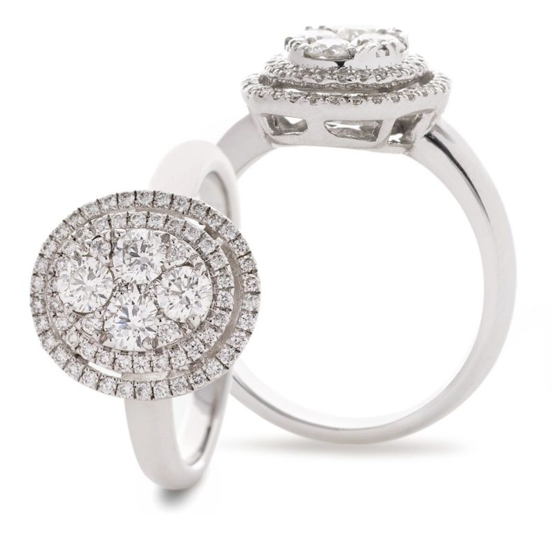 Solitaire Or 18 Carats et Diamants Mélinae