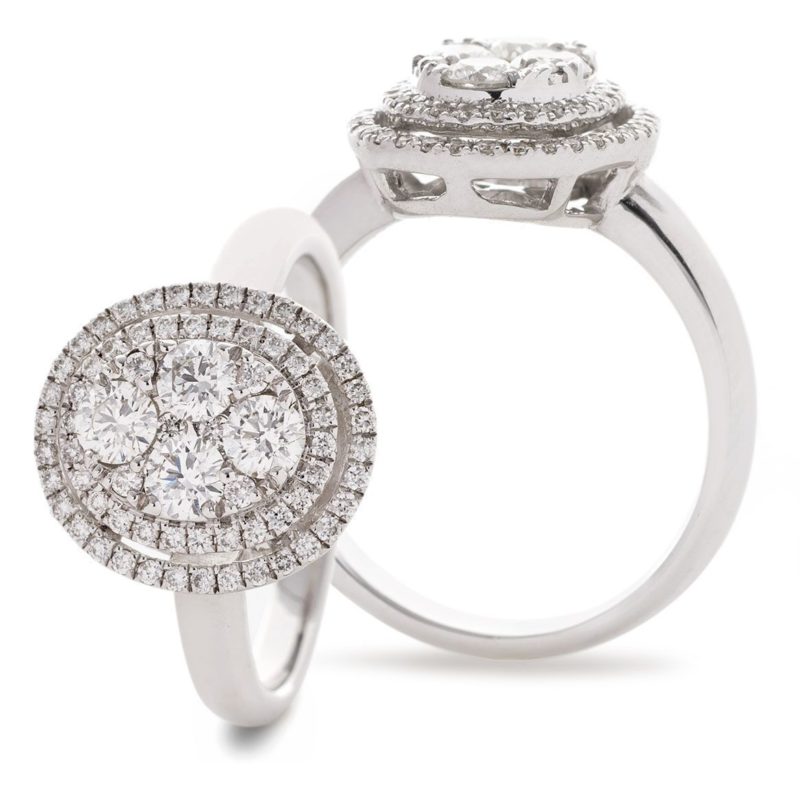 Solitaire Or 18 Carats et Diamants Mélinae