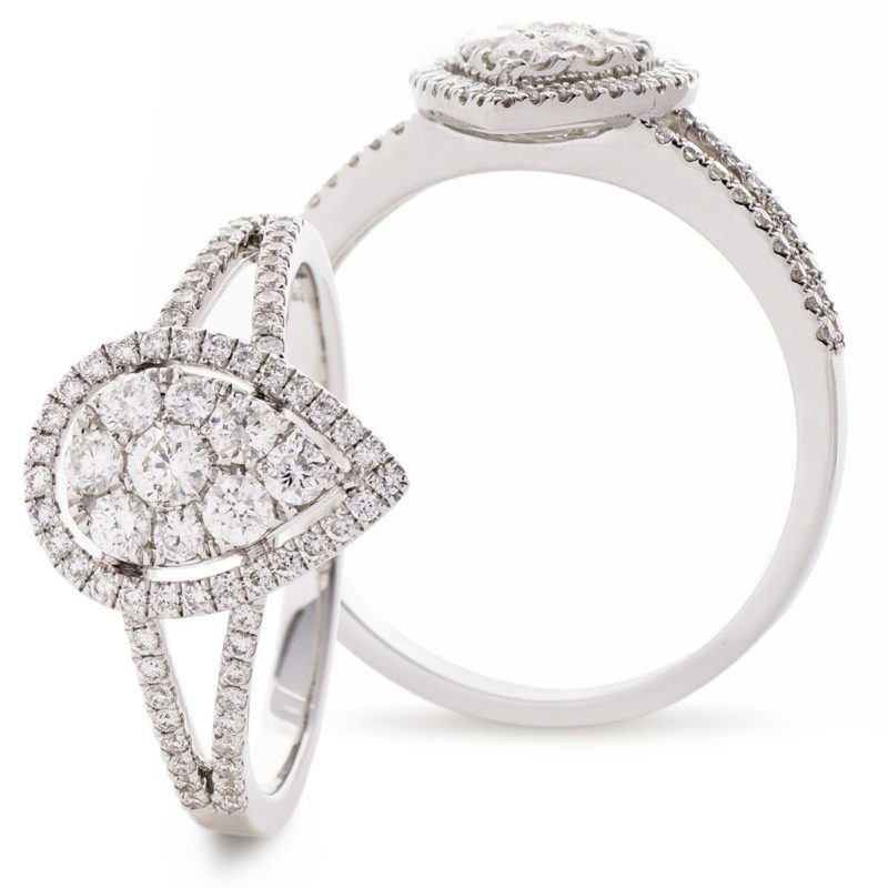 Solitaire Diamants et Or 18K Love