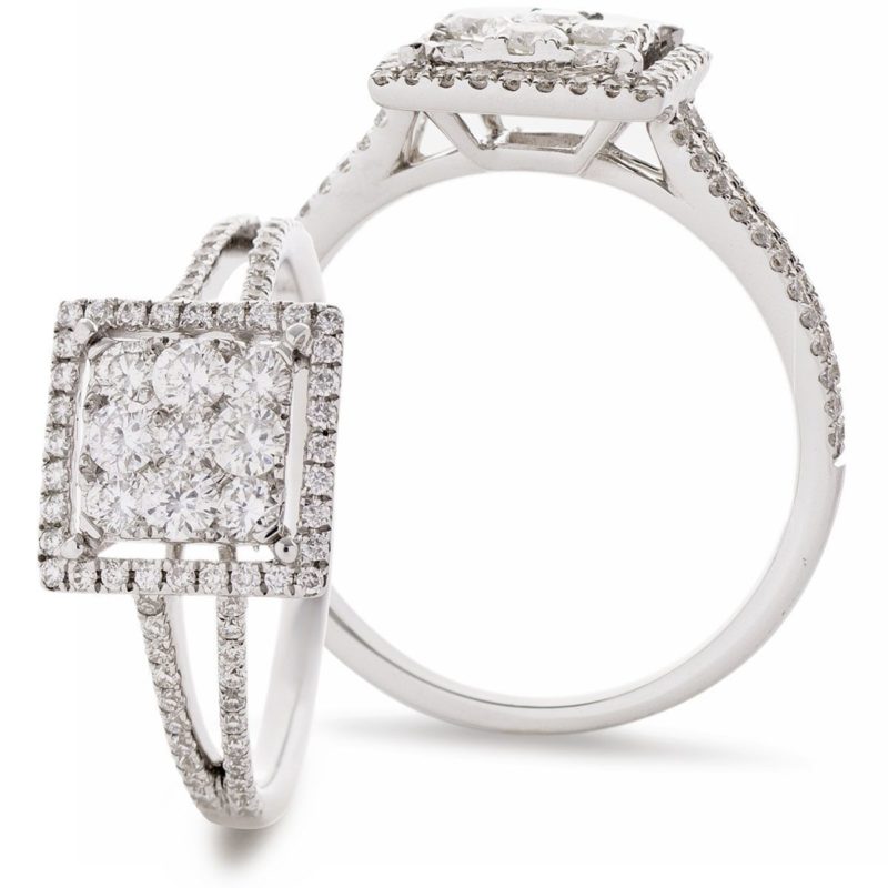 Solitaire Or Diamants Adora
