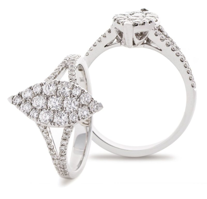 Solitaire Diamants Marquisa