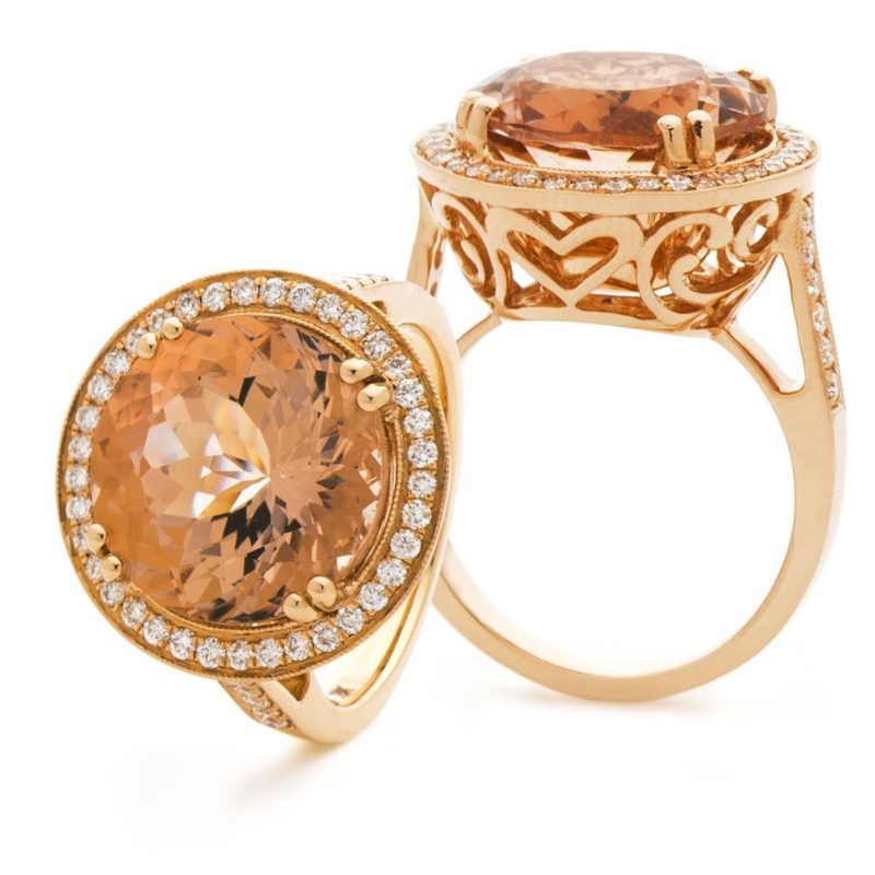 Bague Diamants Amber