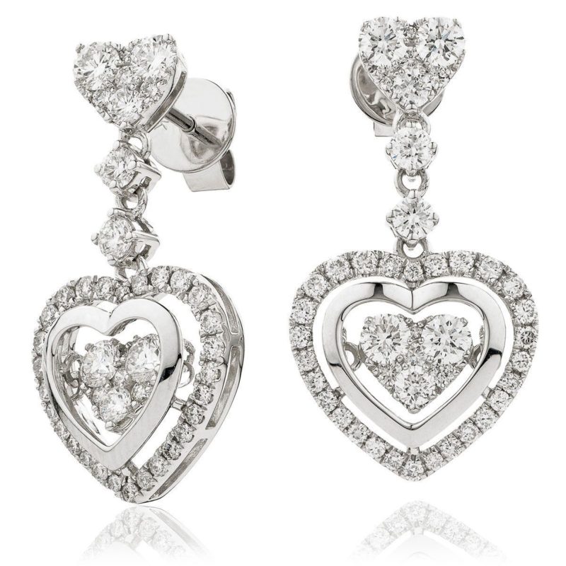 Boucles d'oreilles Diamants et Or 18 carat Zofia