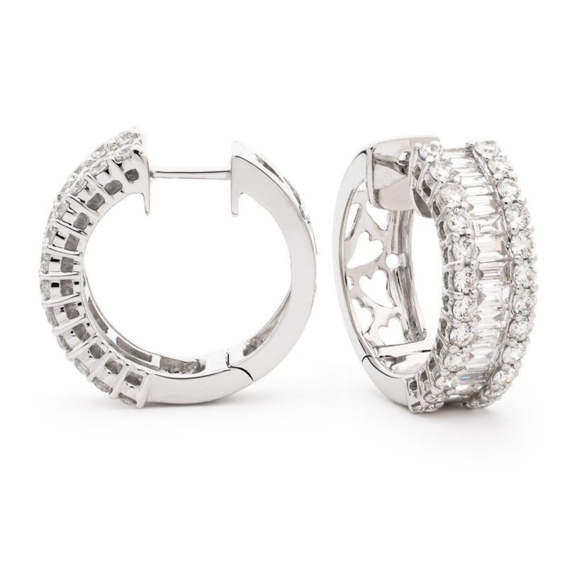 Créole Diamants et Or 18 Carats Tessy