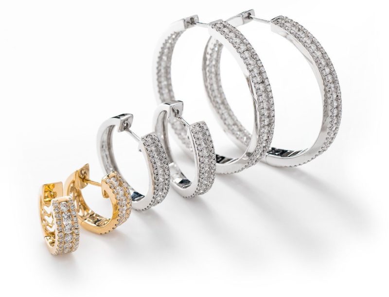Créole Or 18 Carats et Diamants Sherley
