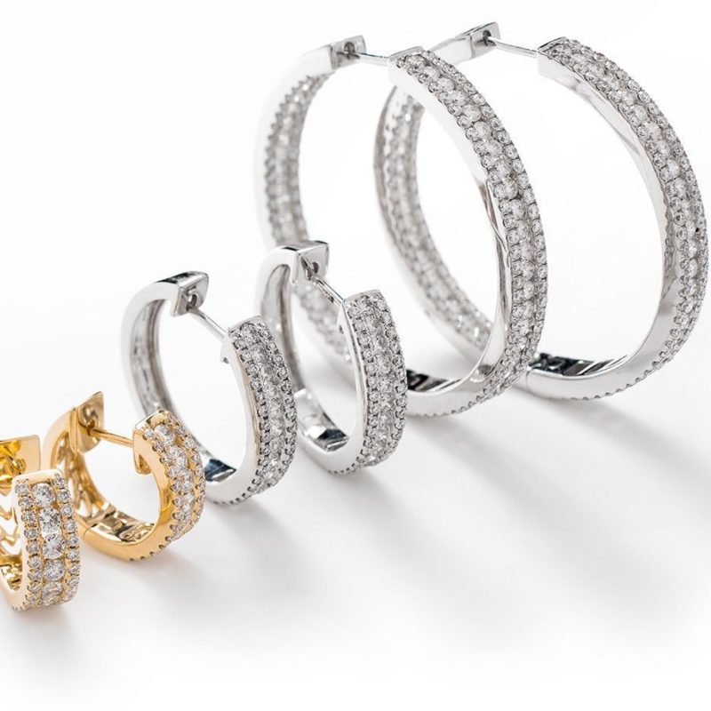 Créole Or 18 Carats et Diamants Sherley