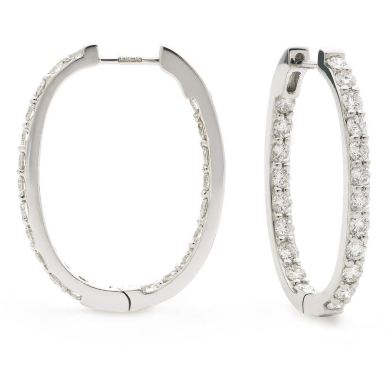 Créole Or 18 Carats et Diamants Ninon