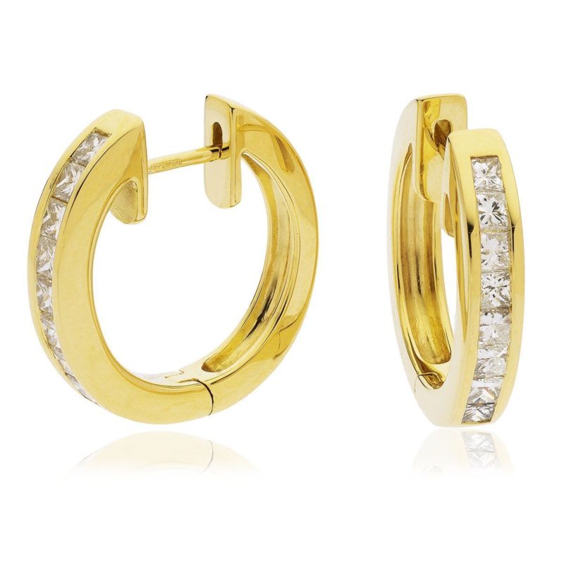 Créole Or 18 Carats et Diamants Iva