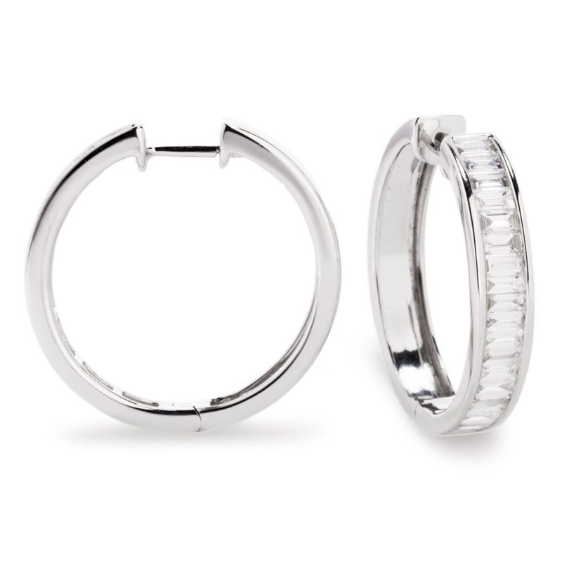 Créole Or 18 Carats et Diamants Mael