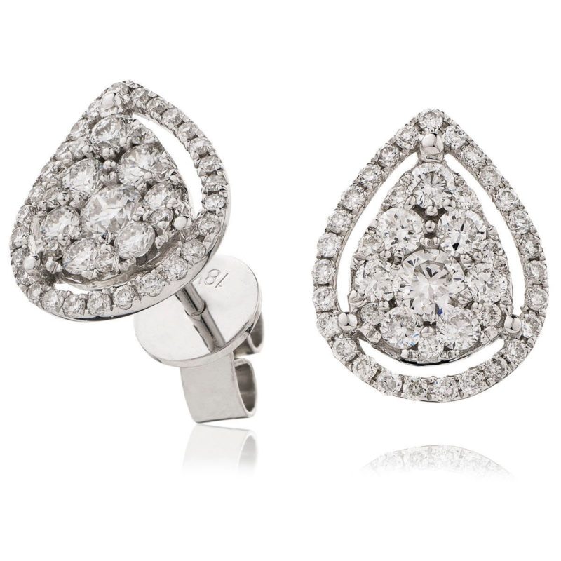 Puce Or 18 Carats et Diamants Davia