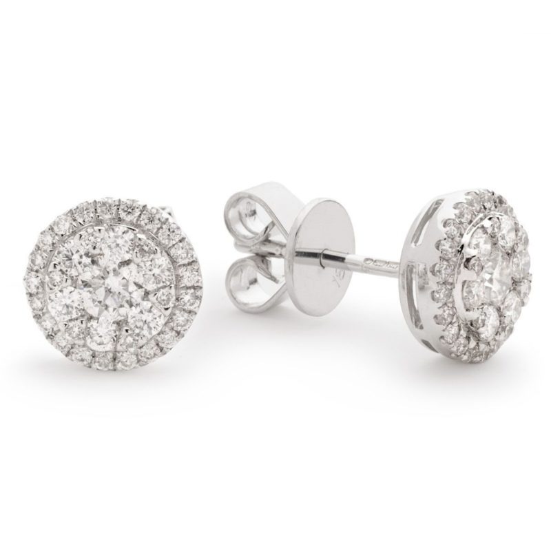 Puce Or 18 Carats et Diamants Bariza