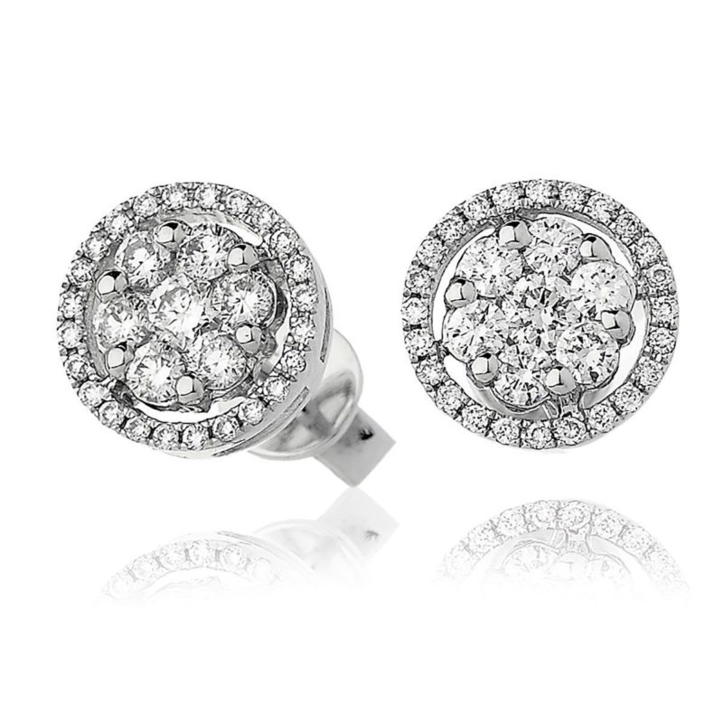 Boucles d'oreilles Or 18 carat et Diamants Briana