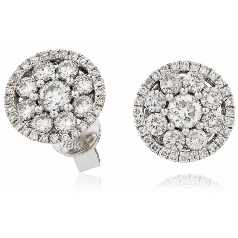 Boucles d'oreilles Or 18 carat et Diamants Bridget