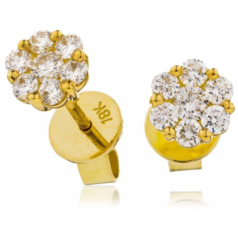 Puce Or 18 Carats et Diamants Bibi