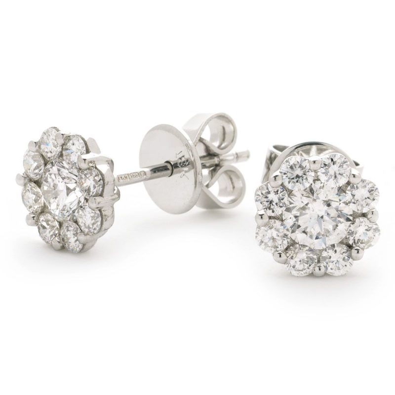 Puce Diamants et Or 18 Carats Betsy