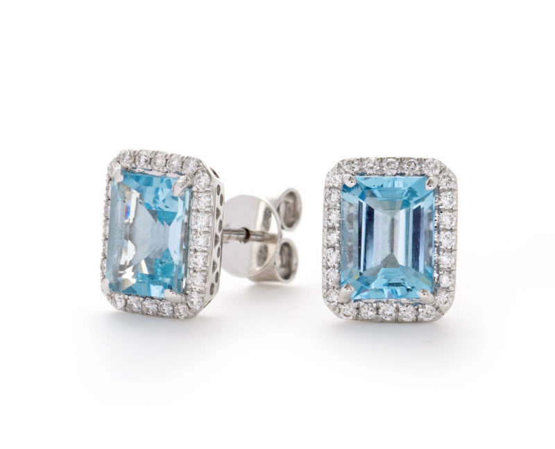 Boucles d'oreille Or 18 Carats et Diamants Sheeraz