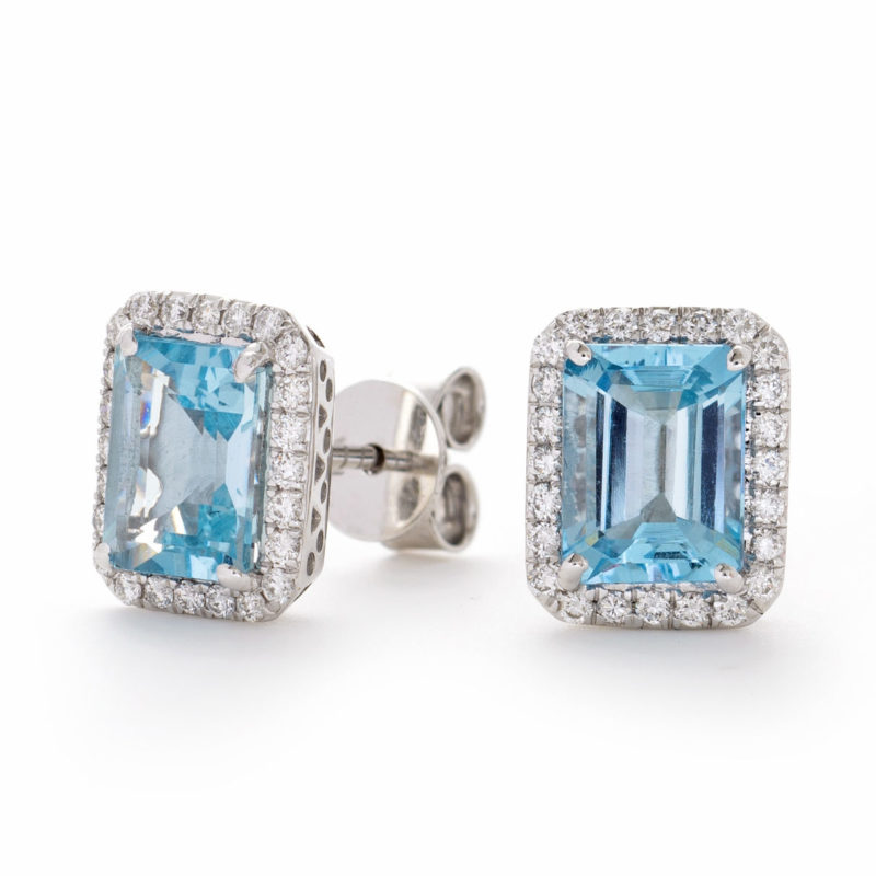 Boucles d'oreille Or 18 Carats et Diamants Sheeraz