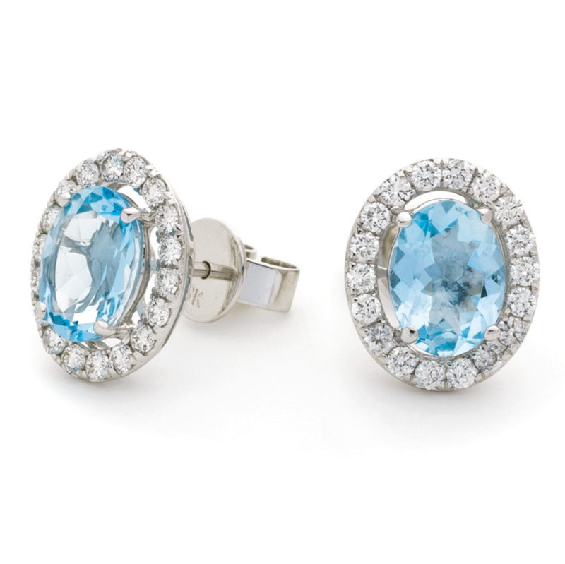 Boucle d oreille Diamants et Or 18 Carats Lou