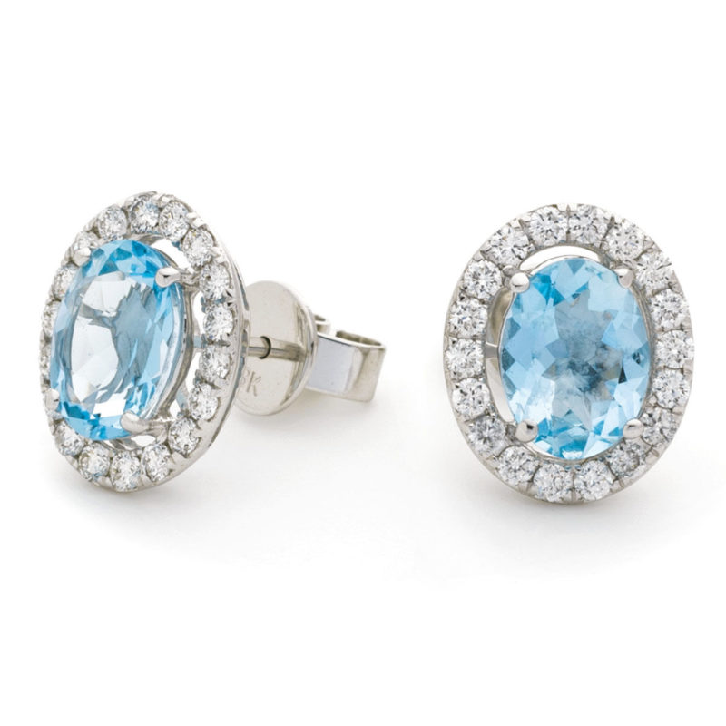 Boucle d oreille Diamants et Or 18 Carats Lou