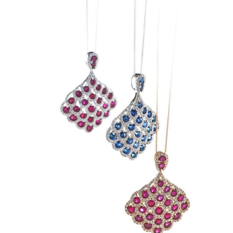 Collier Or 18 Carats et Diamants Ethel