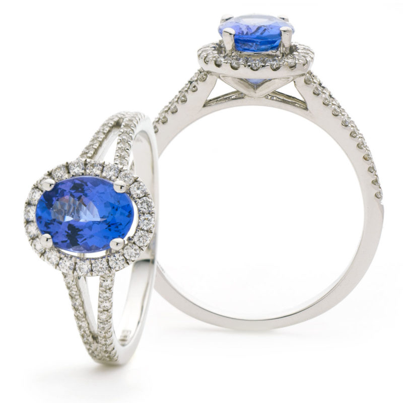 Bague Diamants Saphir Kenza