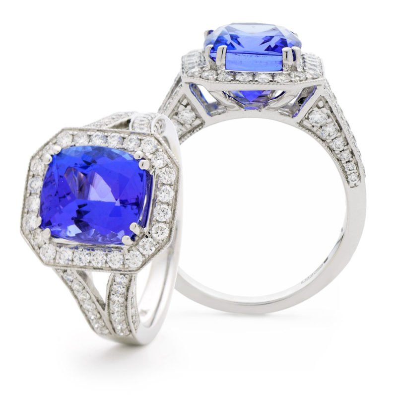 Bague Or 18 Carats et Diamants Hortanse