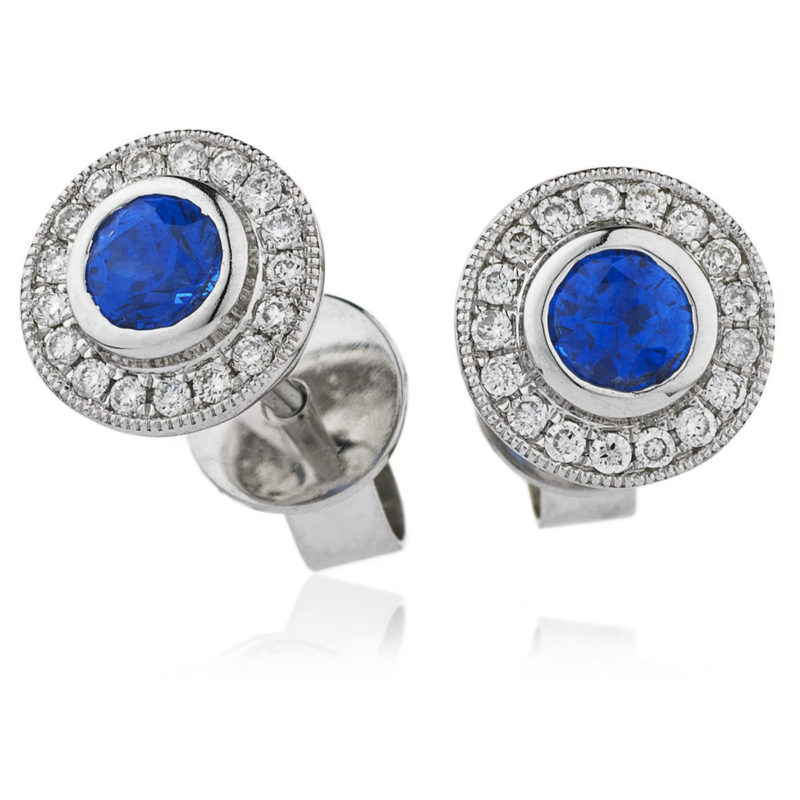 Boucles d'oreille Diamants et Or 18 Carats Oriane