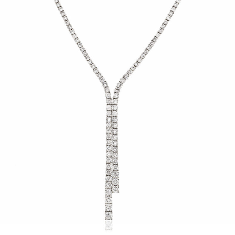 Collier Cravate Diamants Raphaelle