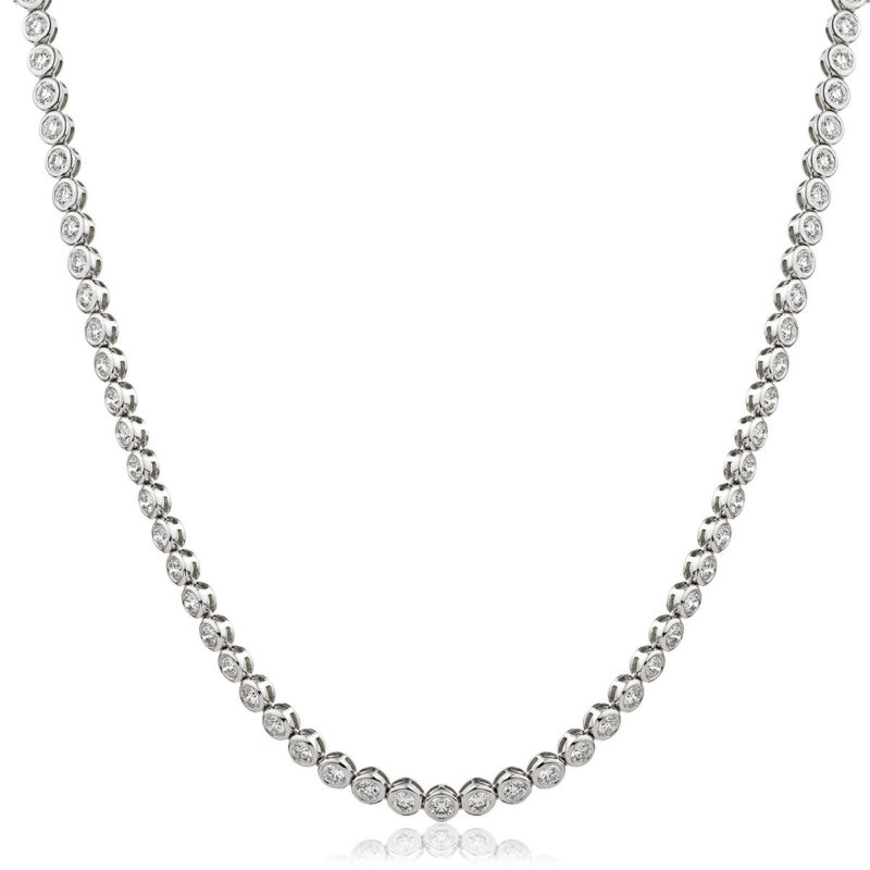 Collier Diamants et Or 18 Carats Rivière Dream