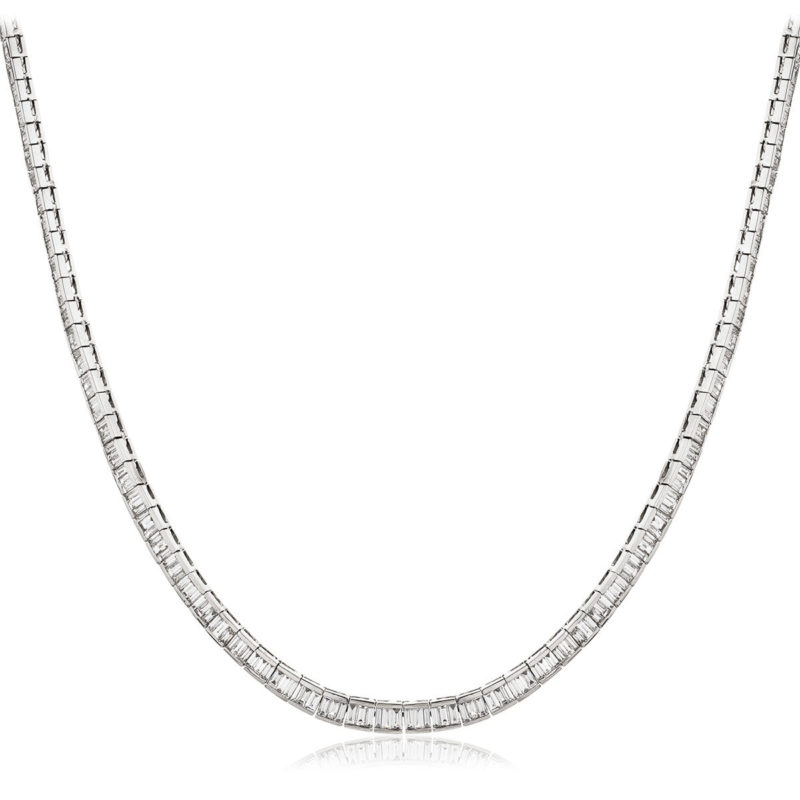 Rivière Diamants baguettes Ever