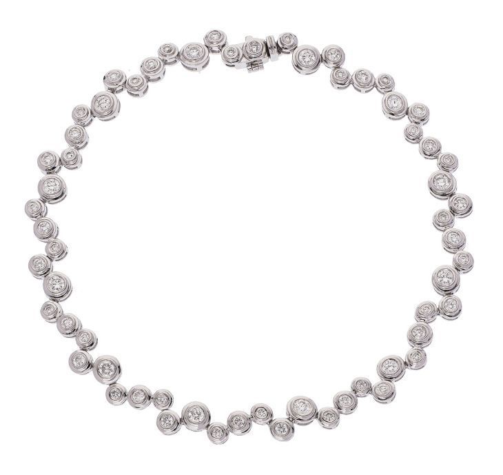 Bracelet Rivière Or 18 Carats et Diamants Roxane