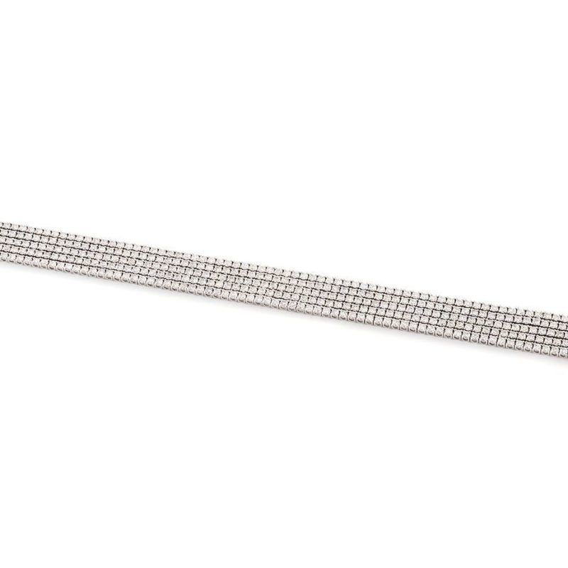 Bracelet Riviére Diamants et Or 18 Carats Oceane