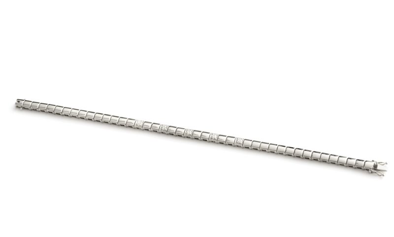 Bracelet Riviére Diamants et Or 18 Carats Mayo