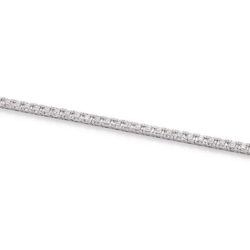 Bracelet Or 18 Carats et Diamants Riviére Constance