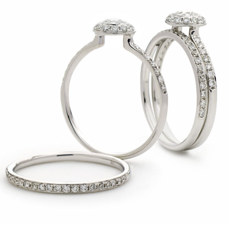 Solitaire Diamants et Or 18 Carats Valerie