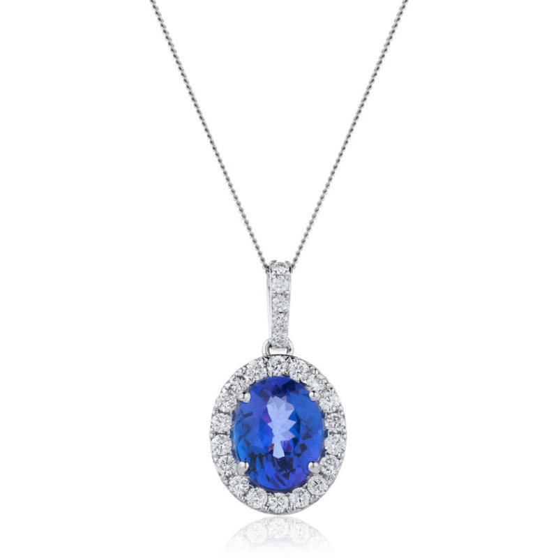 Pendentif Diamants Saphir Shulamite