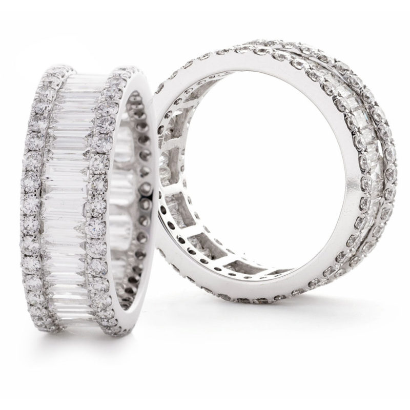 Alliance Diamants et Or 18 Carats Majestueuse
