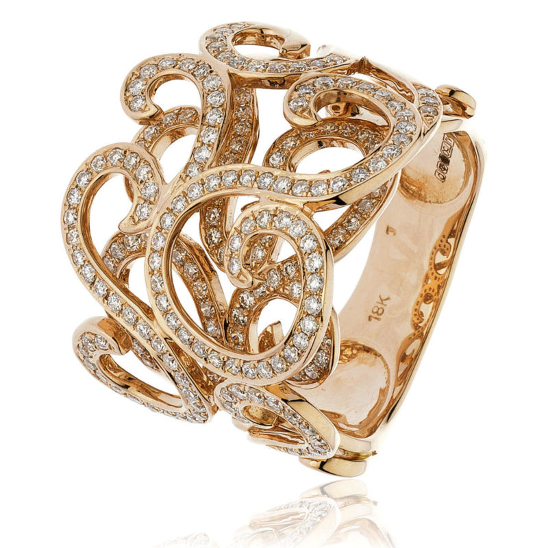 Bague Diamants et Or 18 Carats Orleane