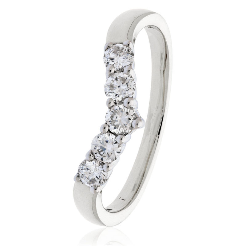 Demie-Alliance Or 18 Carats et Diamants Guila