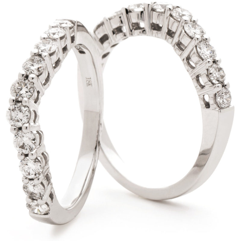 Demie alliance Diamants et Or 18 Carats Vaudeliaa