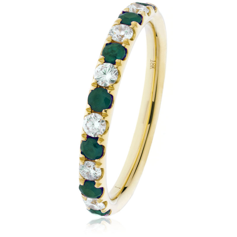 Demie-Alliance Diamants et Or 18 Carats Sylviaa