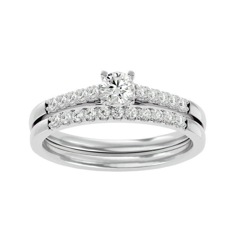 Solitaire Or Diamants 18K Silvia