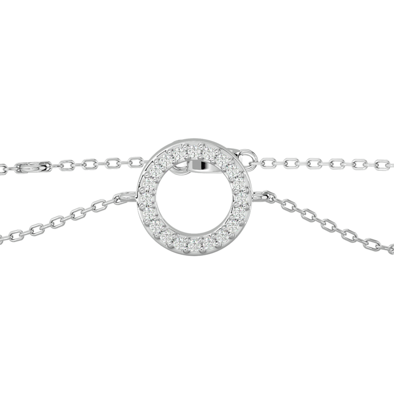 Bracelet Diamants et Or 18 carat Lena