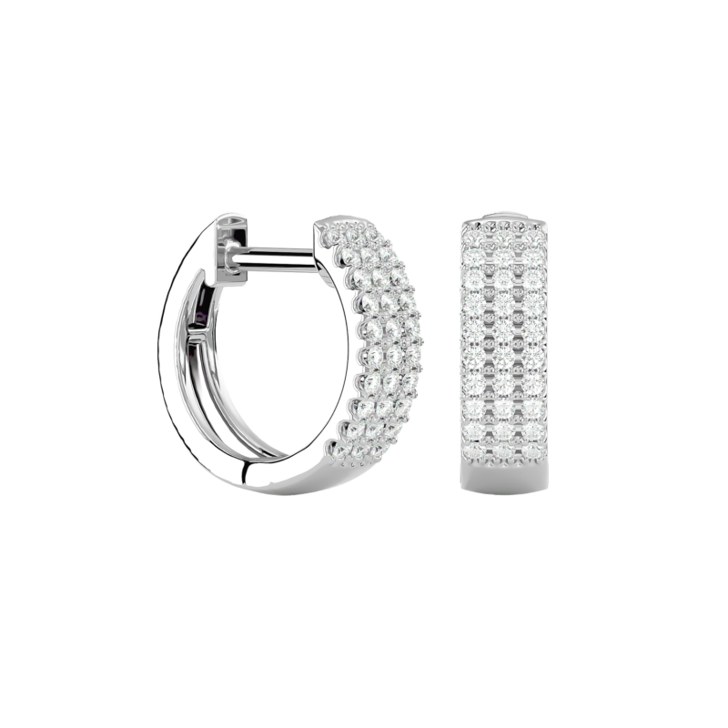 Créole Or 18 Carats et Diamants Nour