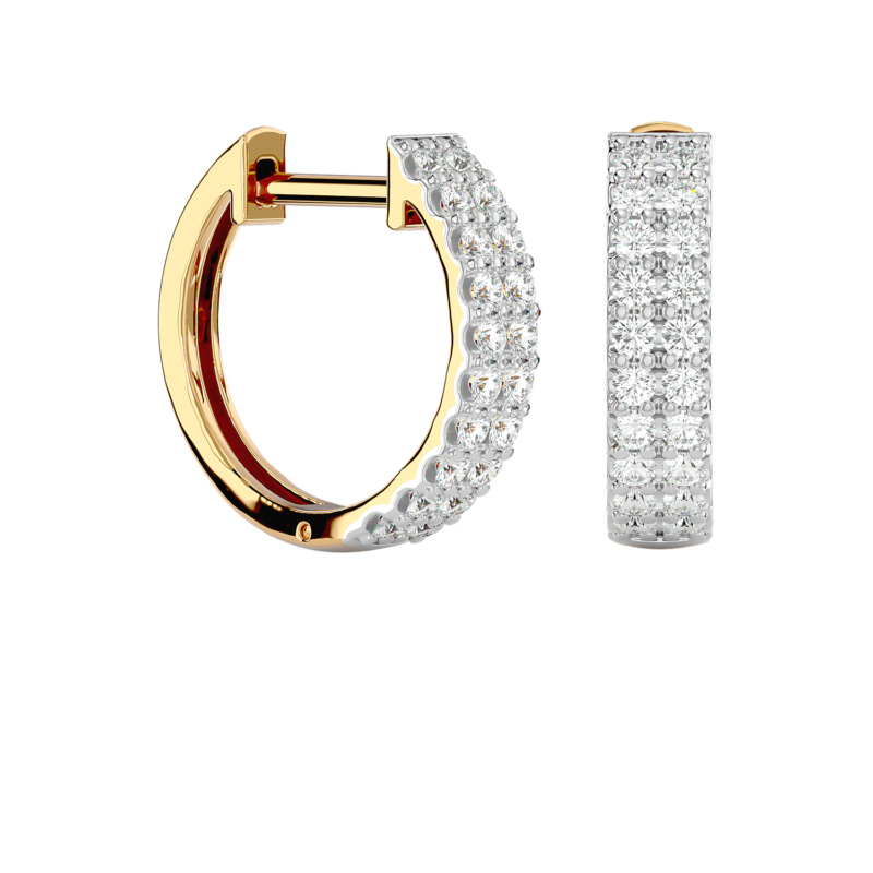 Créole Diamants et Or 18 Carats Sofia
