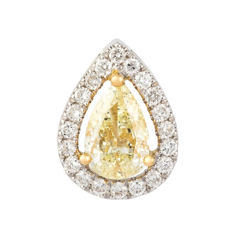Pendentif Or Diamant Solène
